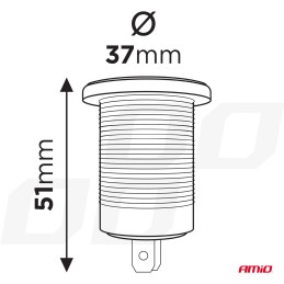 Charger 2xUSB 12/24V