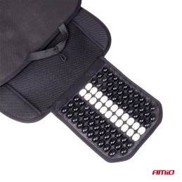 Seat pad with head and lumbar support