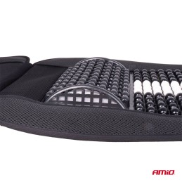 Seat pad with head and lumbar support