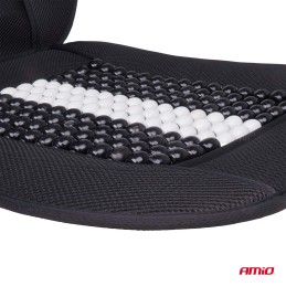 Seat pad with head and lumbar support