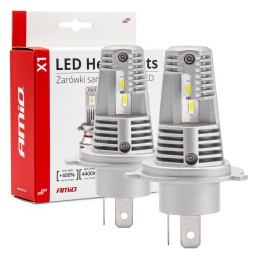 LED bulbs H4 2200 LM 2 pcs 12V