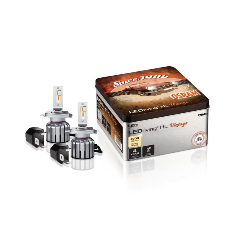 LED E H4/R2 12V VINTAGE OSRAM set 2 pcs LED RETRO LED E H4/R2 12V VINTAGE OSRAM set 2 pcs LED RETRO