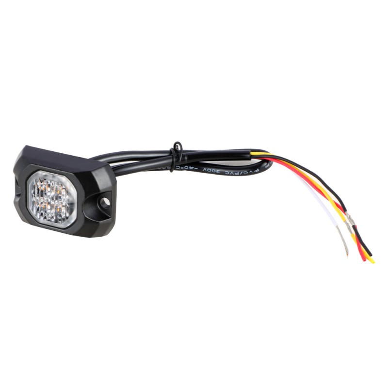 warning light LED orange PREDATOR 4x3W