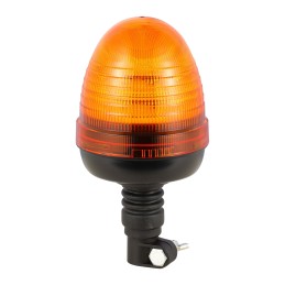 LED beacon on a pole 12V-24V orange 24*1W LED