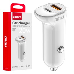 Car charger USB-A+ USB-C...