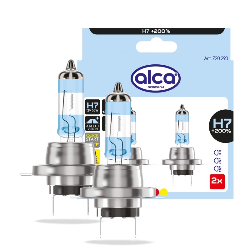 box ALCA H7 12V 55W PX26d +200% E-homolog box ALCA H7 12V 55W PX26d +200% E-homolog
