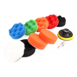 Polishing wheel set with...