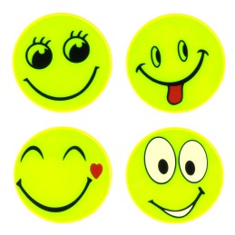 Set of reflective stickers