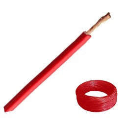 Conductor CYA 2.5 red / 100m