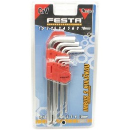set of wrenches 9 pieces Festa