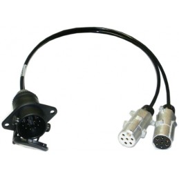 adaptér kabel rovný 24V z...